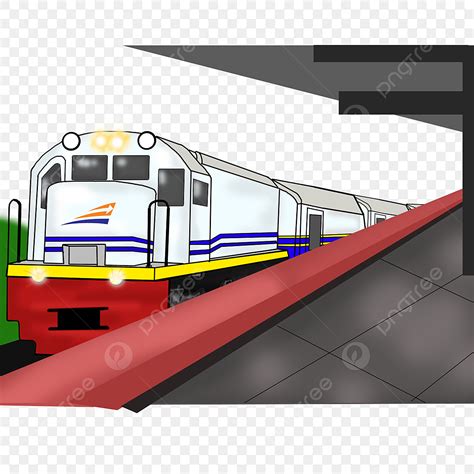 Train Cartoon, Train, Railroad, Freight PNG Transparent Clipart Image and PSD File for Free Download