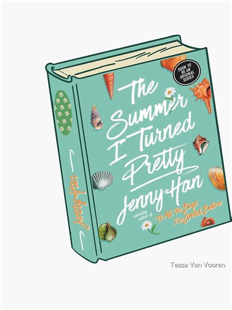 "The summer I turned pretty book cover " Sticker for Sale by Tessa Van ...