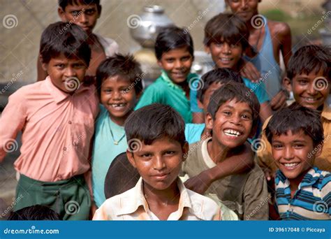 Group Of Cheerful Indian Boys Posing In Front Of The Camera In I Editorial Stock Photo - Image ...