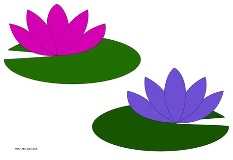 Lily Pad Flower Clip Art - ClipArt Best