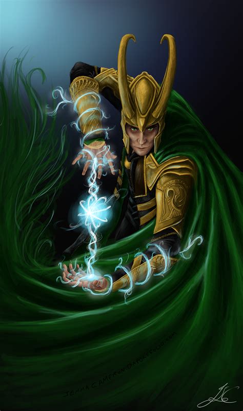 Loki - God of Mischief by JemLeigh on DeviantArt