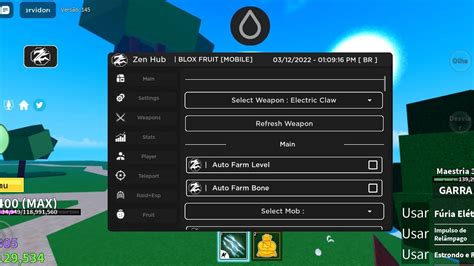 Hydrogen v1.0.4 EXECUTOR MOBILE BLOX FRUIT ROBLOX - YouTube