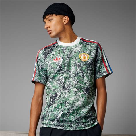 adidas Manchester United Stone Roses Originals Icon Jersey - Multicolor ...