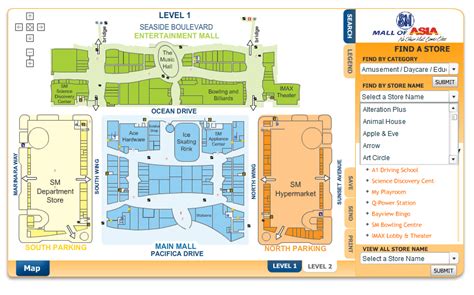 Sm Mall Of Asia Map ~ CINEMERGENTE