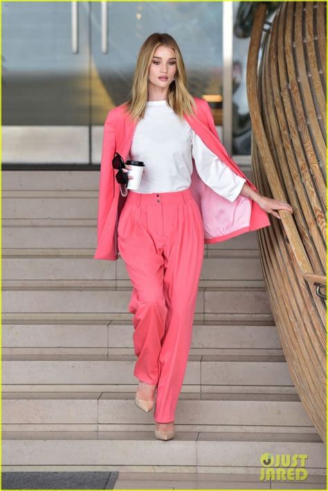 Rosie Huntington-Whiteley Goes Business Chic For a Day at the Office | rosie huntington whiteley ...