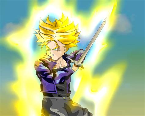 Trunks w/sword by smsjgoku on DeviantArt