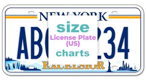 License Plate Size US Dimensions - Size-Charts.com