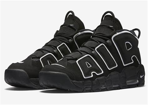 Nike Air More Uptempo OG Black White 2023 Release Date | SBD