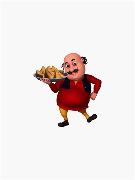 "Motu Patlu Meme" Sticker for Sale by Crumbus | Redbubble