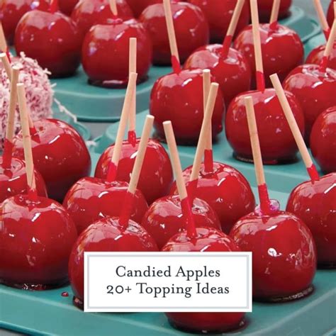 BEST Candied Apples Recipe (Plus 20+ Ideas for Toppings!)