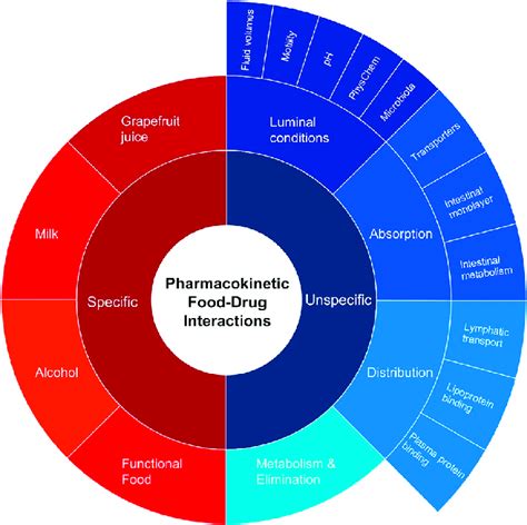 Overview of specific and unspecific pharmacokinetic food-drug... | Download Scientific Diagram