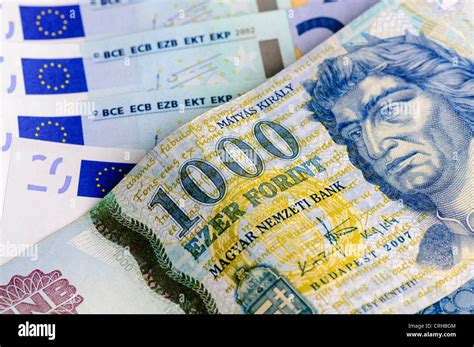 Hungarian forint banknotes hi-res stock photography and images - Alamy