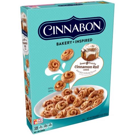 Kellogg's Cinnabon Cinnamon Roll Cereal, 9 oz - Kroger