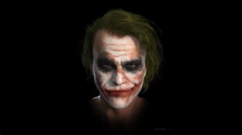 Heath Ledger Joker Wallpapers - Top Free Heath Ledger Joker Backgrounds ...