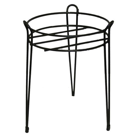 CobraCo 15 in. Black Basic Metal Plant Stand-S1015-B - The Home Depot