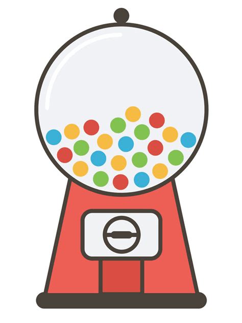 Download Gumball Machine Clipart Png - ClipartLib