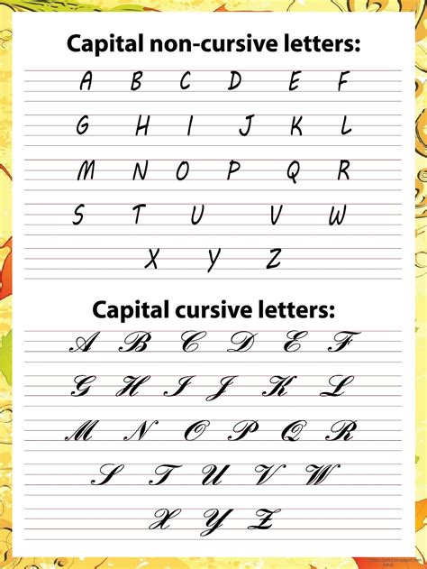 Cursive Alphabet Letters | AlphabetWorksheetsFree.com