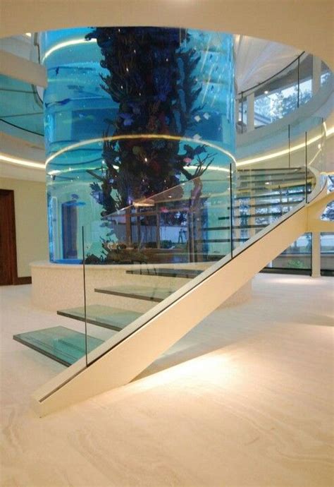 love the aquarium | Architecture, Luxury homes dream houses, House design