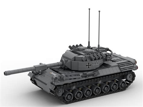 LEGO MOC Leopard 1 tank by gunsofbrickston | Rebrickable - Build with LEGO