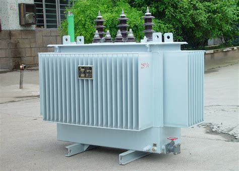 Full Sealed Outdoor Three Phase Power Transformers , 20kv Oil Filled Transformer