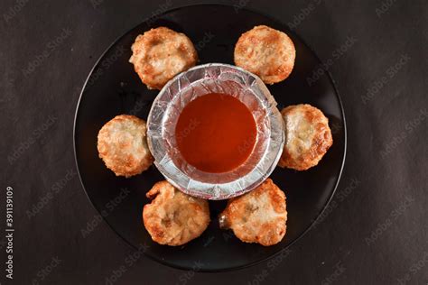 Fried Momos Stock Photo | Adobe Stock