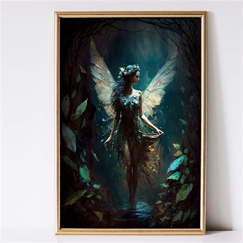 Fairy Art Enchanted Forest Art Fantasy Art Mythical Art - Etsy