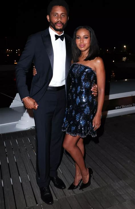 Kerry Washington and husband Nnamdi Asomugha Kerry Washington Husband ...