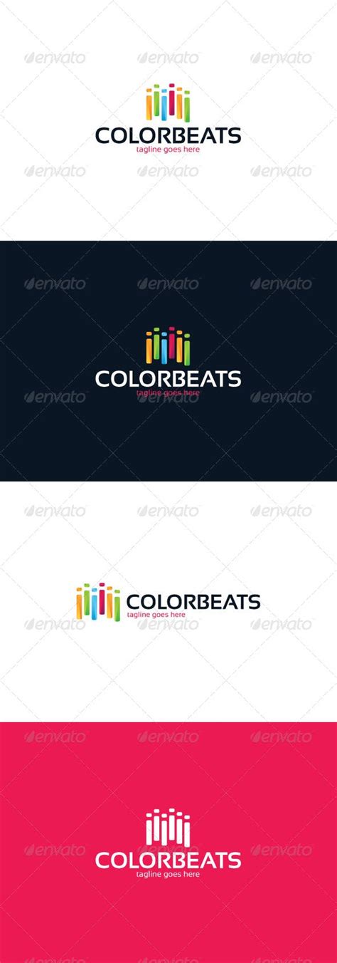 Colored Beats Logo - LogoDix