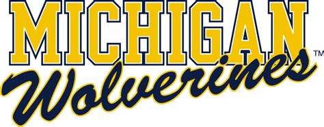 Michigan Wolverines Logo - Wordmark Logo - NCAA Division I (i-m) (NCAA i-m) - Chris Creamer's ...