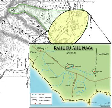 Map of Kahuku Wahi Pana