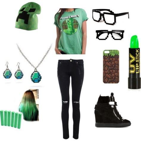 Designer Clothes, Shoes & Bags for Women | SSENSE | Minecraft outfits, Geeky clothes, Nerd outfits