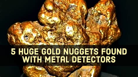 5 Gold Nuggets Found with Metal Detectors (#4 Sold for $1,500,000!) - How to Find Gold Nuggets