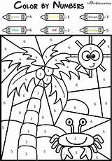 Coloring Pages By Numbers For Kindergarten sketch template
