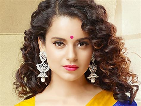 Indian Celebrity Kangana Ranaut Curly Hairstyles | New Natural Hairstyles