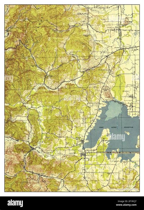 Elmira, Oregon, map 1942, 1:62500, United States of America by Timeless Maps, data U.S ...