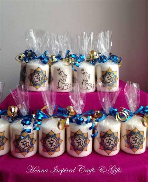 Items similar to Set of 25 candles, Return Gifts for Upanayanam, Indian/Hindu favors, Sacred ...