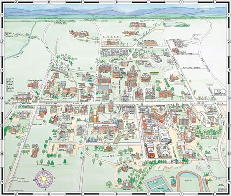 Williams College Campus Map - Campus Map