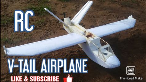 V TAIL RC AIRPLANE - YouTube