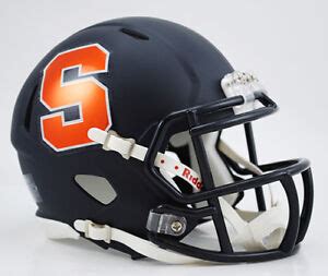 SYRACUSE ORANGE NCAA Riddell SPEED Full Size Replica Football Helmet | eBay