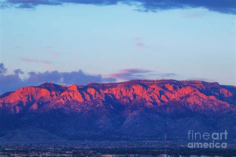 Sandia Mountains in Albququerque,NM Photograph by Elijah Rael - Pixels