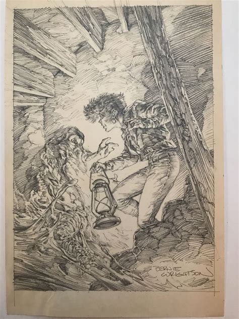 Bernie Wrightson portfolio plate: Gardens of the Dead - W.B. | Bernie wrightson, Comic art, Art ...