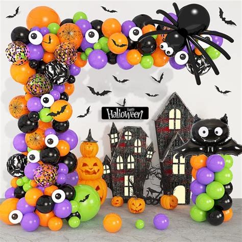 Halloween Balloon Arch Kit 110 Pcs Halloween Balloon Arch - Etsy