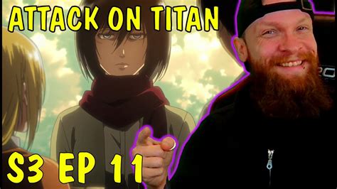 Attack on Titan Season 3 Episode 11 Reaction - YouTube