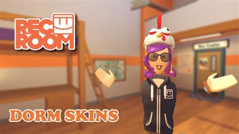 Dorm Skins in Rec Room - YouTube