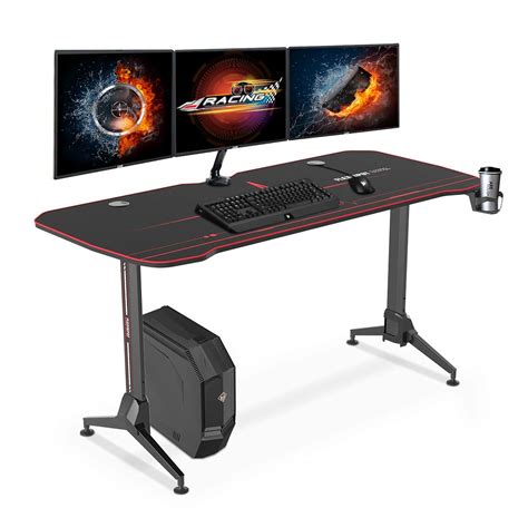 Buy FLEXISPOT Gaming Desk Adjustable Gaming Computer Desk Gaming Table ...