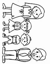 Family Coloring Pages Free Printable PDF sketch template