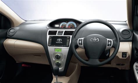 Car Models: Toyota Belta Interior