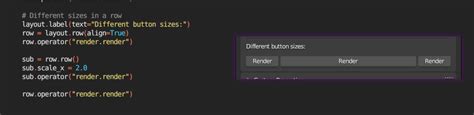 scripting - Displaying buttons - Blender Stack Exchange