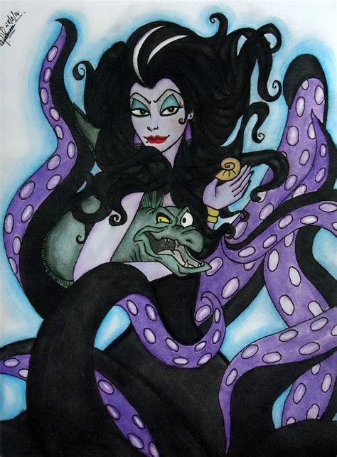 Ursula - as a young sea witch by just-a-simple-hobby on DeviantArt