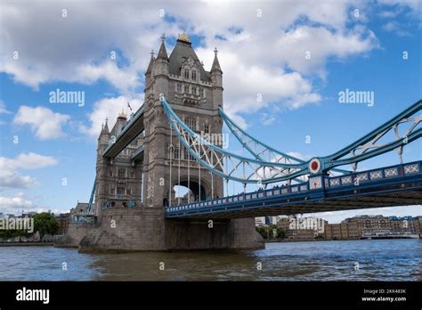 The landscape of the Tower bridge in London Stock Photo - Alamy